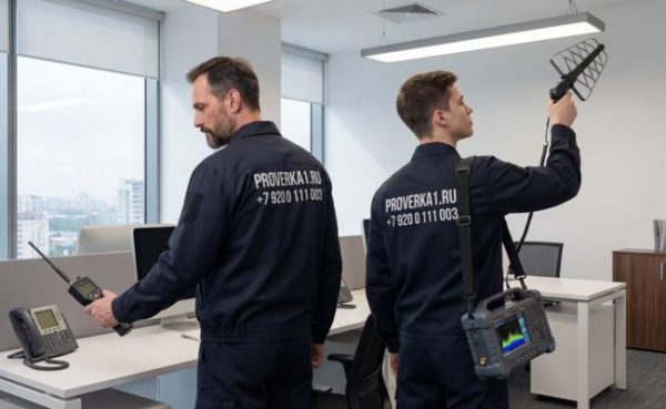 Проверка помещений на жучки и камеры перед важными мероприятиями